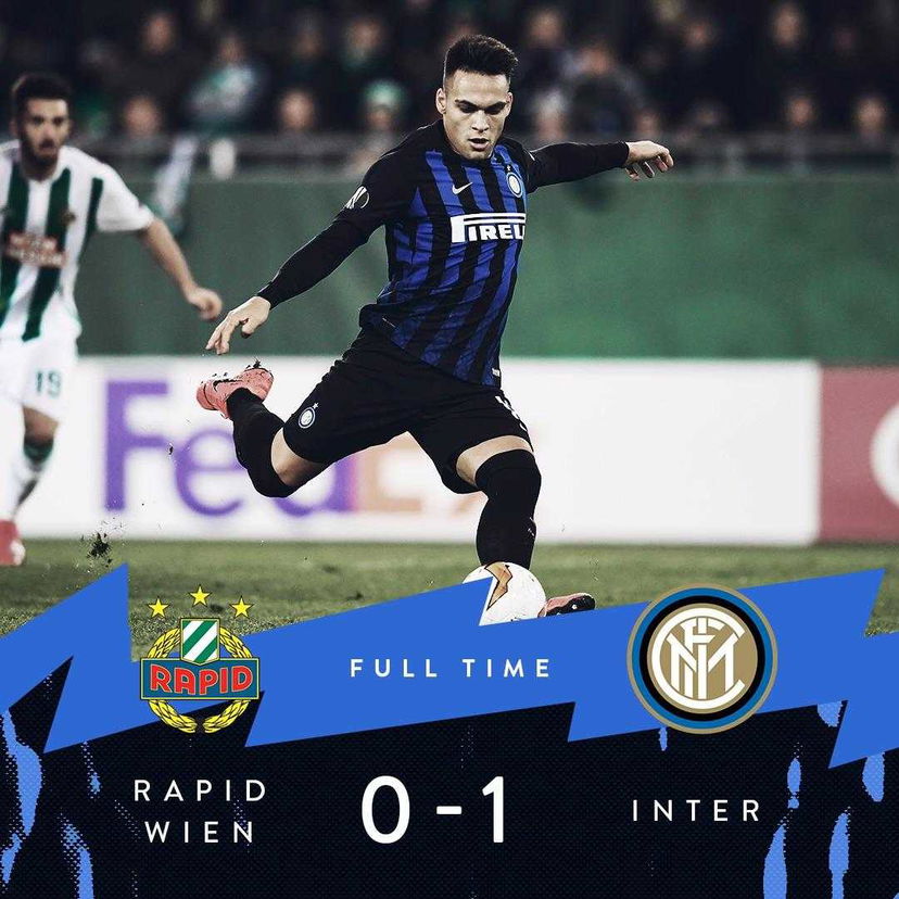L’Inter sbanca Vienna, Rapid ko 0-1. Decide un rigore di Lautaro preview