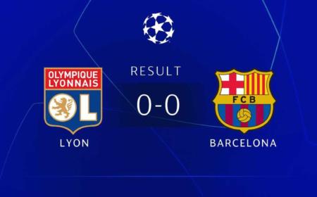 Lione Barcellona 0-0