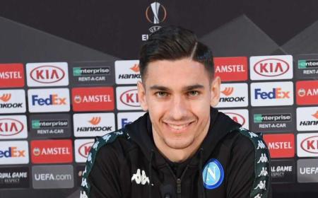Meret conferenza Europa League Foto Napoli Twitter