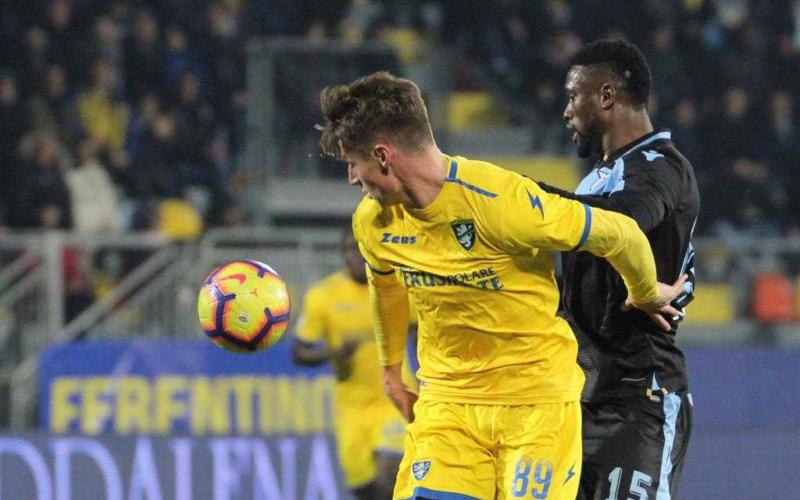 Pinamonti vs Lazio Foto Frosinone Twitter