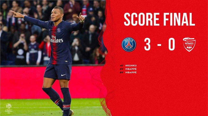 Nkunku-Mbappé e il Psg cala il tris al Nimes. Tuchel a più 17 sul Lille preview