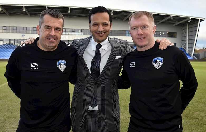 Scholes annuncio Oldham Twitter