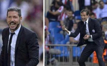 Simeone +Allegri Twitter uff Juve