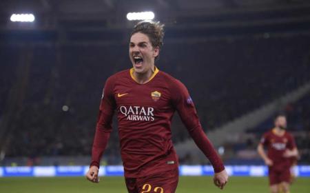 Zaniolo gol vs Porto Foto Roma Twitter