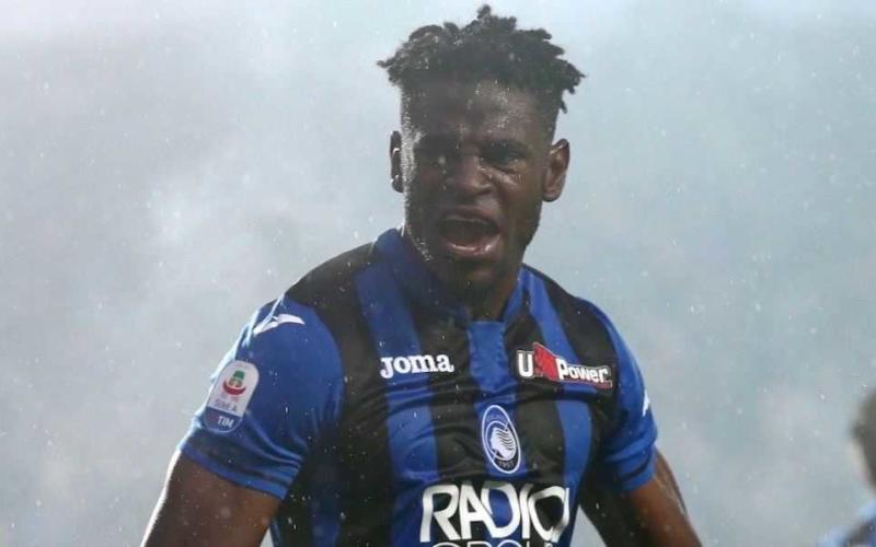 Zapata Twitter uff Atalanta