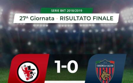 Foggia Cosenza 1-0