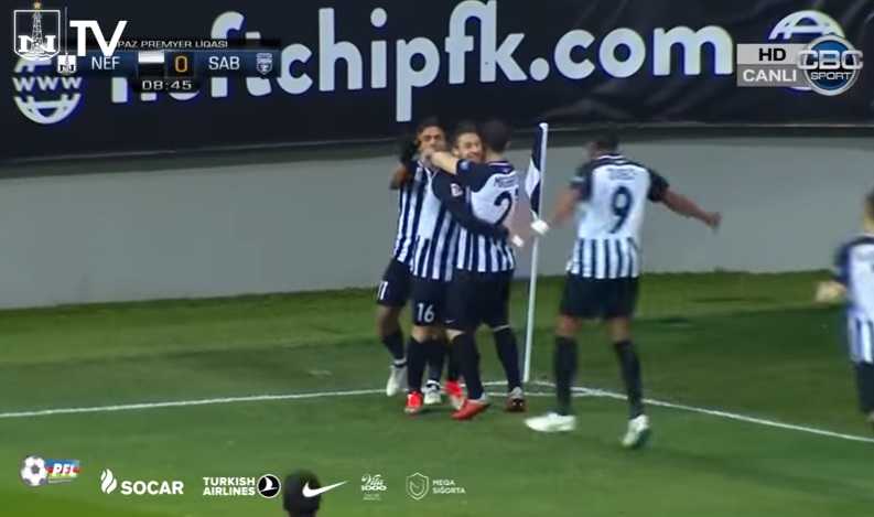 Gianluca Sansone a segno con il Neftci: ecco il video del gol article-post