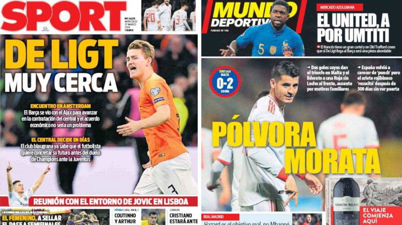 Dalla Spagna: Barcellona all-in su De Ligt, Umtiti può partire preview