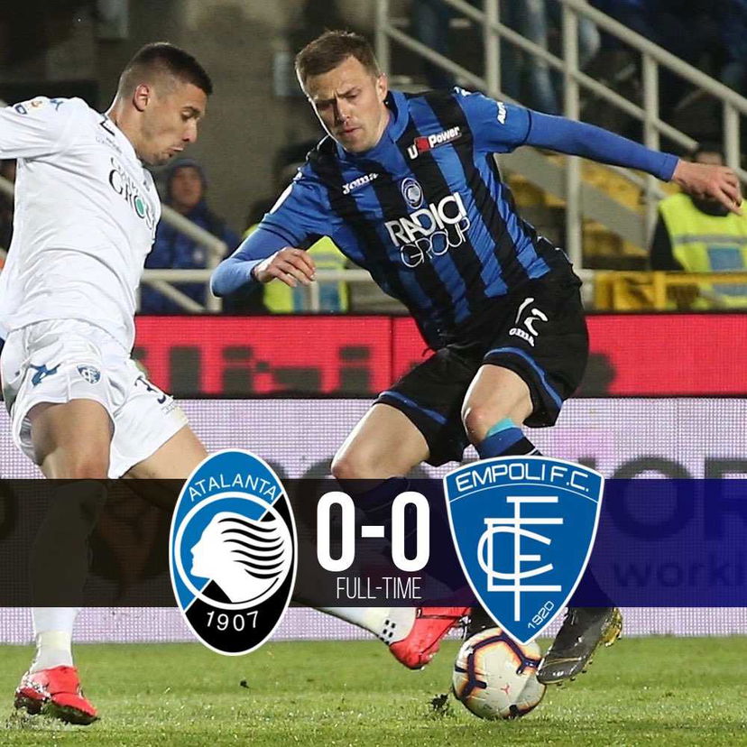 L’Atalanta sbatte sul muro Dragowski: con l’Empoli è solo 0-0 preview