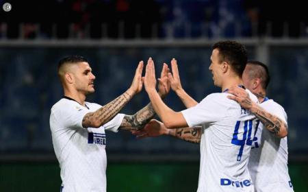 Icardi - Perisic Twitter uff Inter
