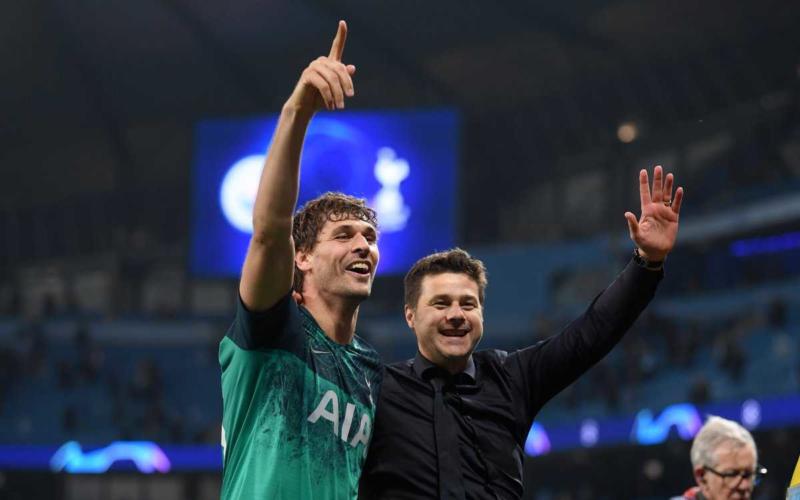 Llorente Pochettino foto twitter ufficiale tottenham