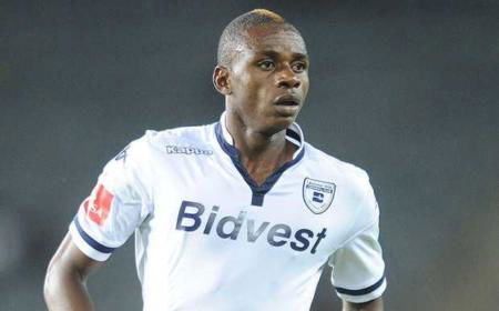 Papy Faty of Bidvest Wits during the Absa Premiership match between Orlando Pirates and Bidvest Wits on 21 October 2015 at Orlando Stadium Pic Sydney Mahlangu/ BackpagePix