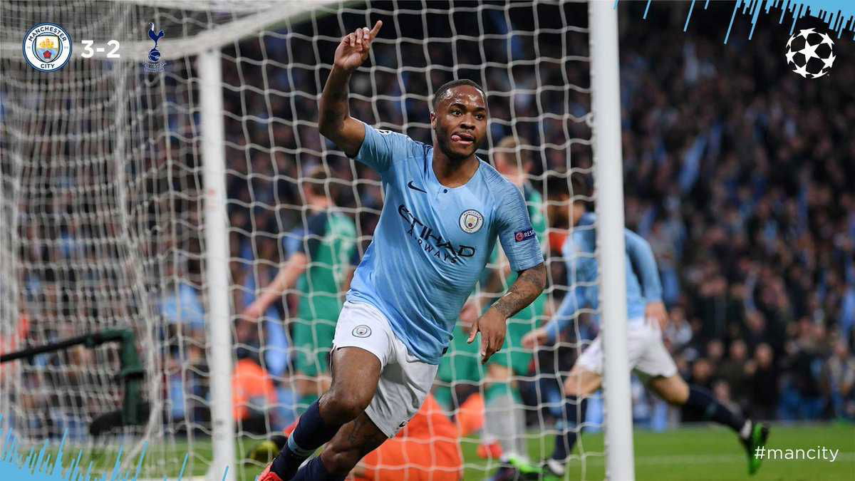 Champion League: City-Tottenham è spettacolo allo stato puro, 3-2 nel primo tempo article-post