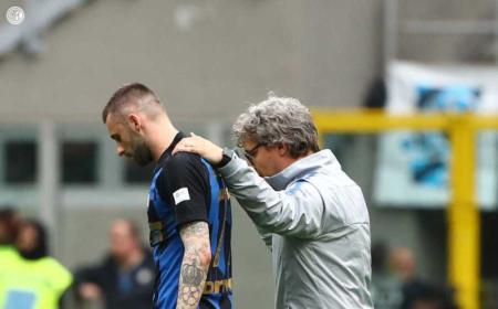 brozovic infortunio foto inter twitter
