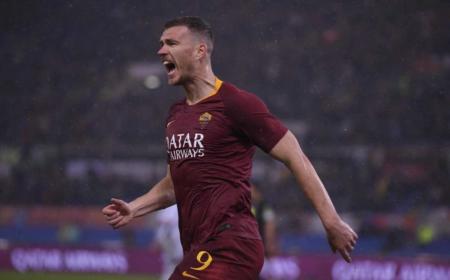 dzeko foto twitter as roma