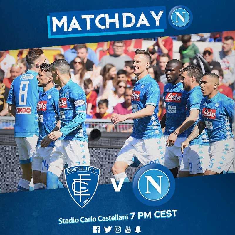 Serie A: Empoli-Napoli, le formazioni ufficiali preview