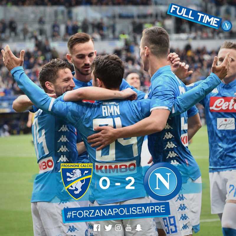 Mertens apre, Younes chiude: tutto facile per il Napoli contro il Frosinone preview