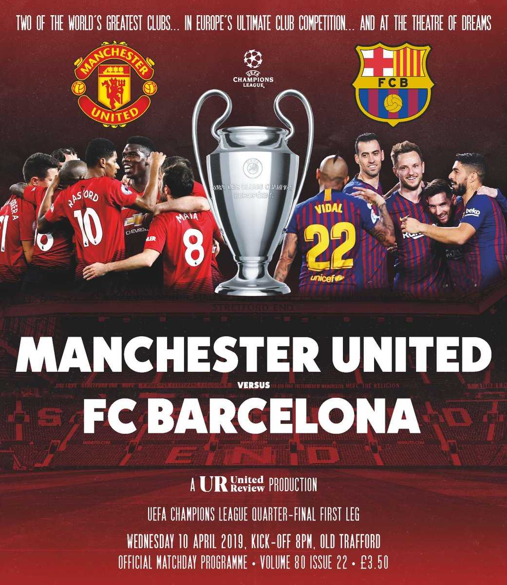 Champions League ManchesterBarcellona, le formazioni ufficiali