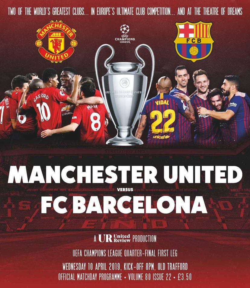 Champions League: Manchester-Barcellona, le formazioni ufficiali preview