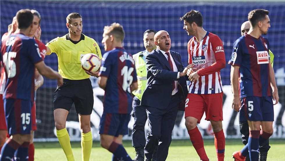 Episodio Morata-Alberola: arbitro punito con una settimana di stop article-post
