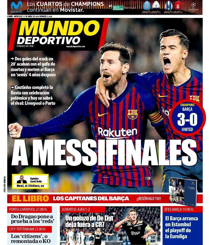 La stampa estera applaude la doppietta di Messi preview