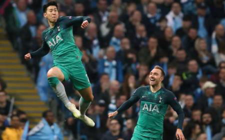 son eriksen vs man city foto twitter uff tottenham