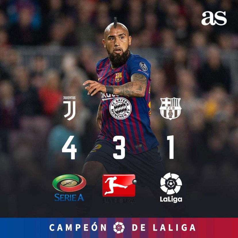 Otto su otto: dopo Italia e Germania, Vidal vince anche in Spagna preview