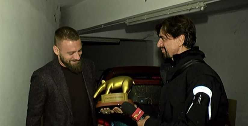 De Rossi, arriva anche il Tapiro d’Oro: “Roma, ci sono rimasto male. E sul futuro…” preview