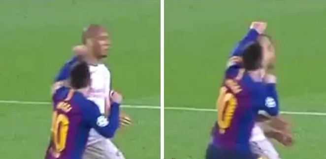 Messi, pugno a Fabinho prima della punizione? I tifosi del Liverpool chiedono la squalifica preview