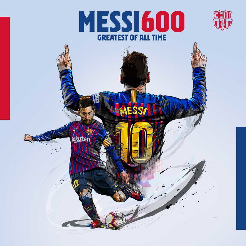 Messi da urlo: fa 600 gol con il Barcellona, raggiunto CR7 preview