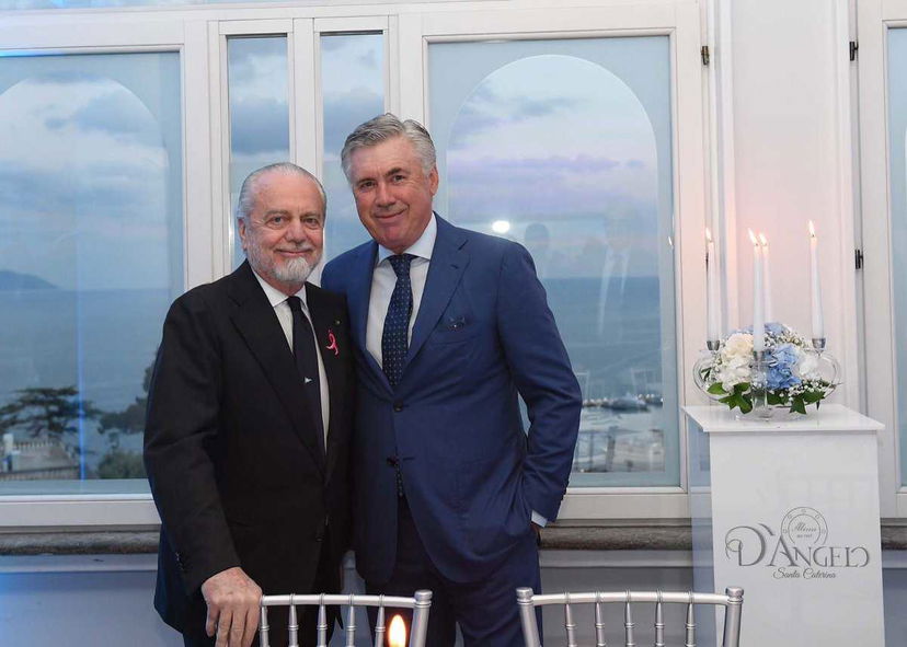 De Laurentiis: “Sarà più bello vedere Ancelotti battere la Juve. La differenza tra lui e Sarri…” preview