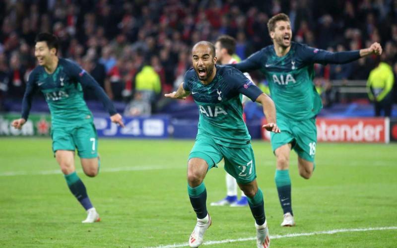Lucas Moura Twitter uff Tottenham