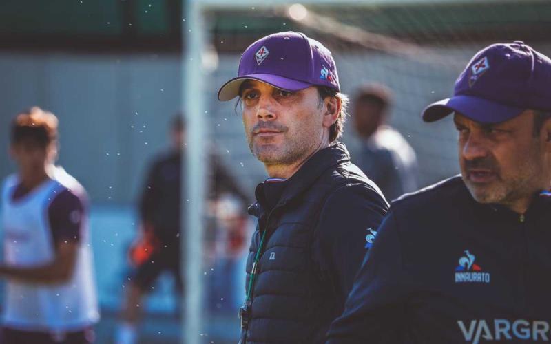 Vincenzo Montella Foto Twitter uff Fiorentina