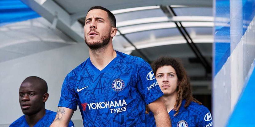 Chelsea, Hazard testimonial delle nuove maglie preview