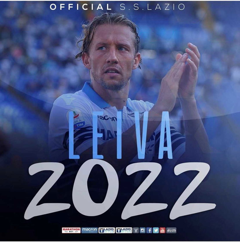 Leiva festeggia il rinnovo su Twitter: “Voglio onorare la fiducia del club” preview