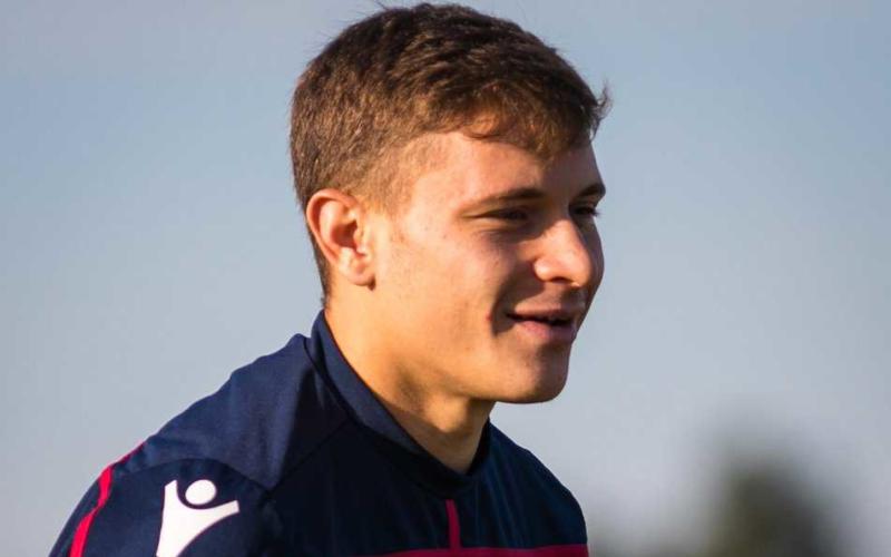 nicolò barella foto twitter uff cagliari