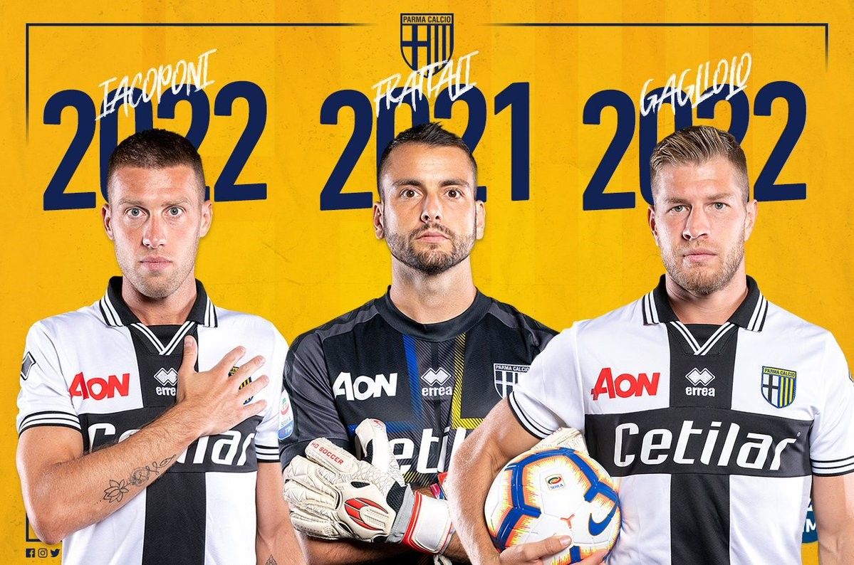 Parma, ufficiali i rinnovi di Iacoponi, Frattali e Gagliolo article-post
