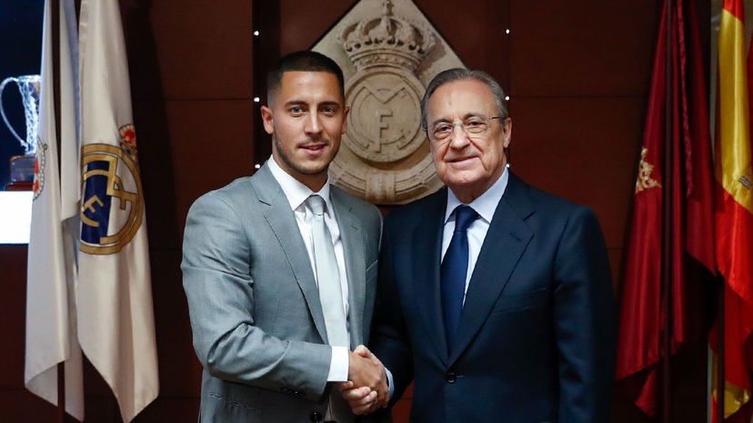 Perez: “Hazard tra i migliori al mondo. Per il Real è il momento di vincere altri trofei” preview