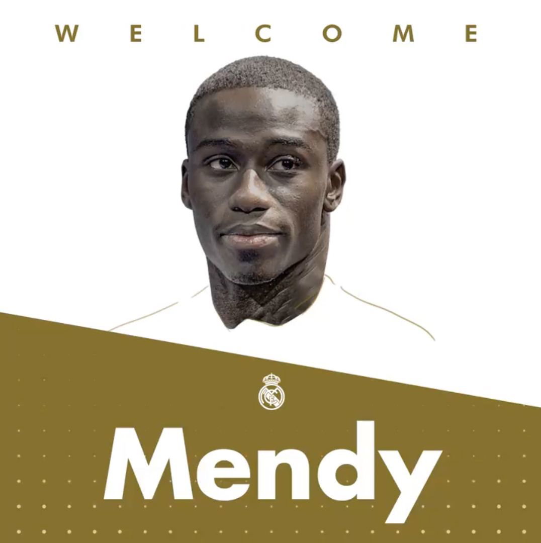 Ora è anche ufficiale: Mendy è un nuovo giocatore del Real Madrid