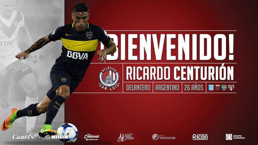 Ufficiale: l’ex Genoa Centurion vola in Messico al San Luis preview
