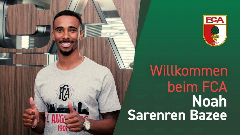 Augsburg, ufficiale l’arrivo dell’attaccante Bazee preview