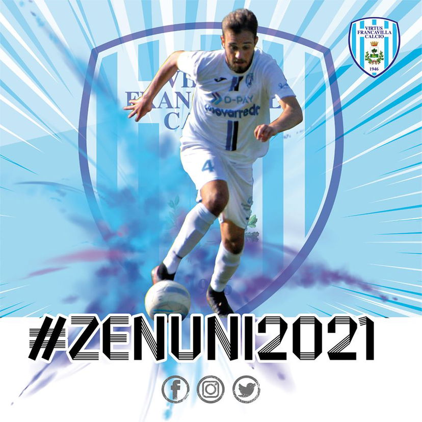 Ufficiale: Zenuni rinnova fino al 2021 con la Virtus Francavilla preview