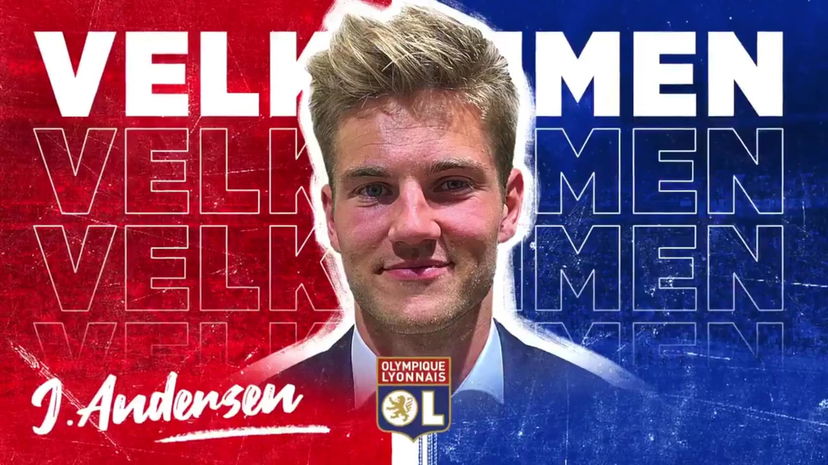 Ora è ufficiale: Andersen è un nuovo giocatore del Lione preview
