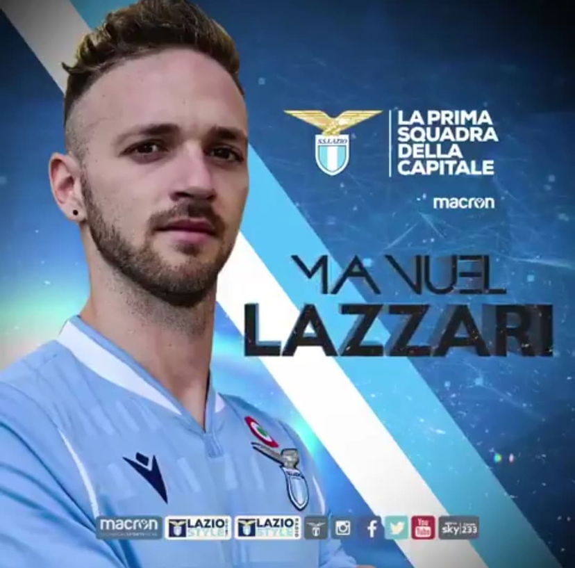 Ora è anche ufficiale: Lazzari è un nuovo giocatore della Lazio preview