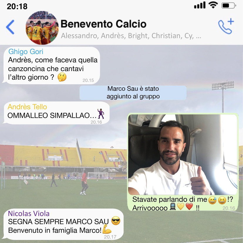 Benevento, è ufficiale l’arrivo di Sau. Contratto fino al 2021 preview