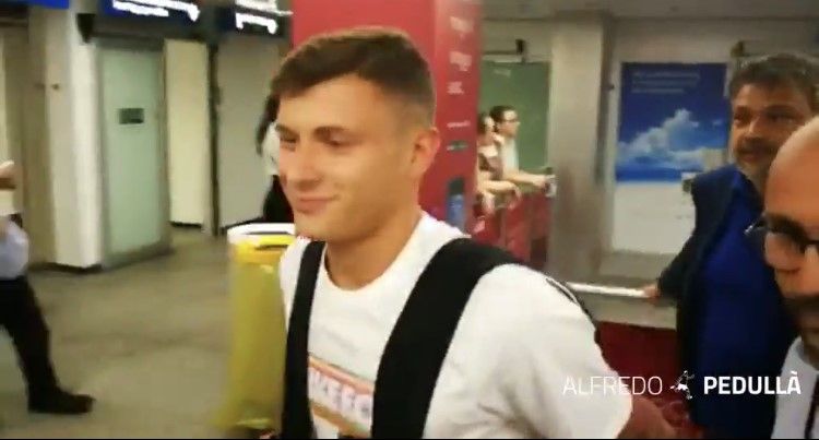 Barella è arrivato a Milano. Il video preview