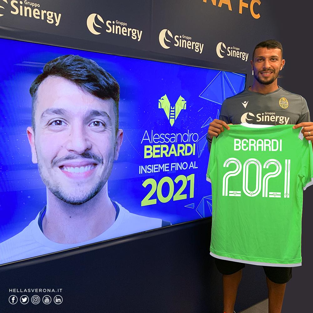 Verona, ufficiale l’arrivo del portiere Berardi. Contratto biennale article-post