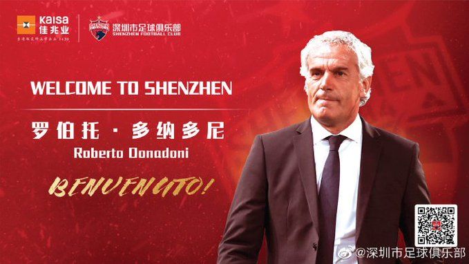 Ufficiale: Donadoni riparte dalla Cina, è il nuovo allenatore dello Shenzen preview
