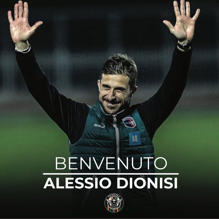 Ufficiale: Dionisi è il nuovo allenatore del Venezia preview