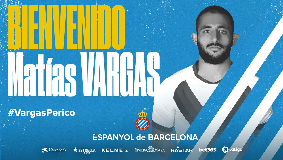 Espanyol, ecco Matias Vargas dal Velez. Contratto fino al 2024 article-post
